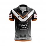 Camiseta Polo West Tigers Rugby 2024 Local