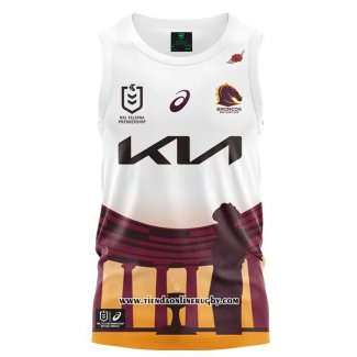 Tank Top Brisbane Broncos Rugby 2024 ANZAC