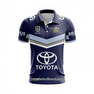 Camiseta Polo North Queensland Cowboys Rugby 2024 Local